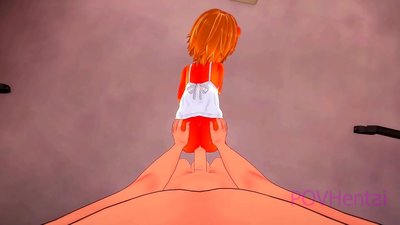 دختر هیولا شعله عنصری